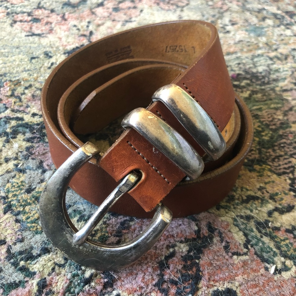 COPY - Vintage Eddie Bauer Leather Belt